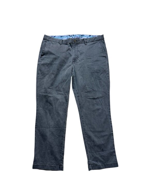 Tommy Bahama Other - Tommy Bahama Gray Chino Pants 40x30 Tencel Cotton Stretch Casual